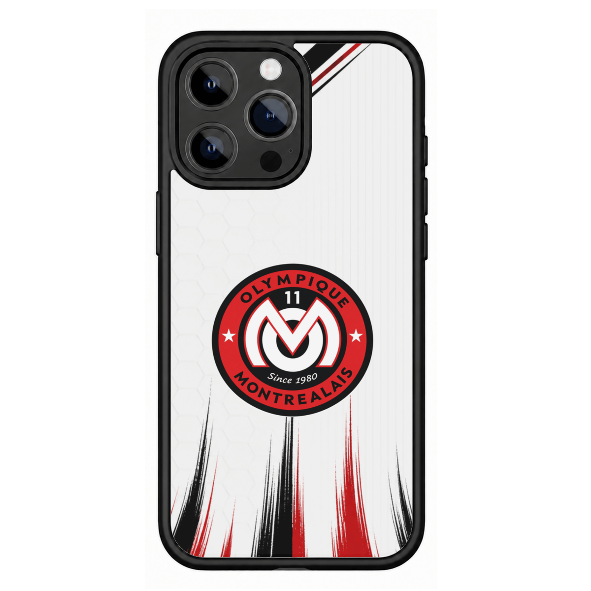 Coque Logo O. MONTREALAIS- Football Club - Personnalisée