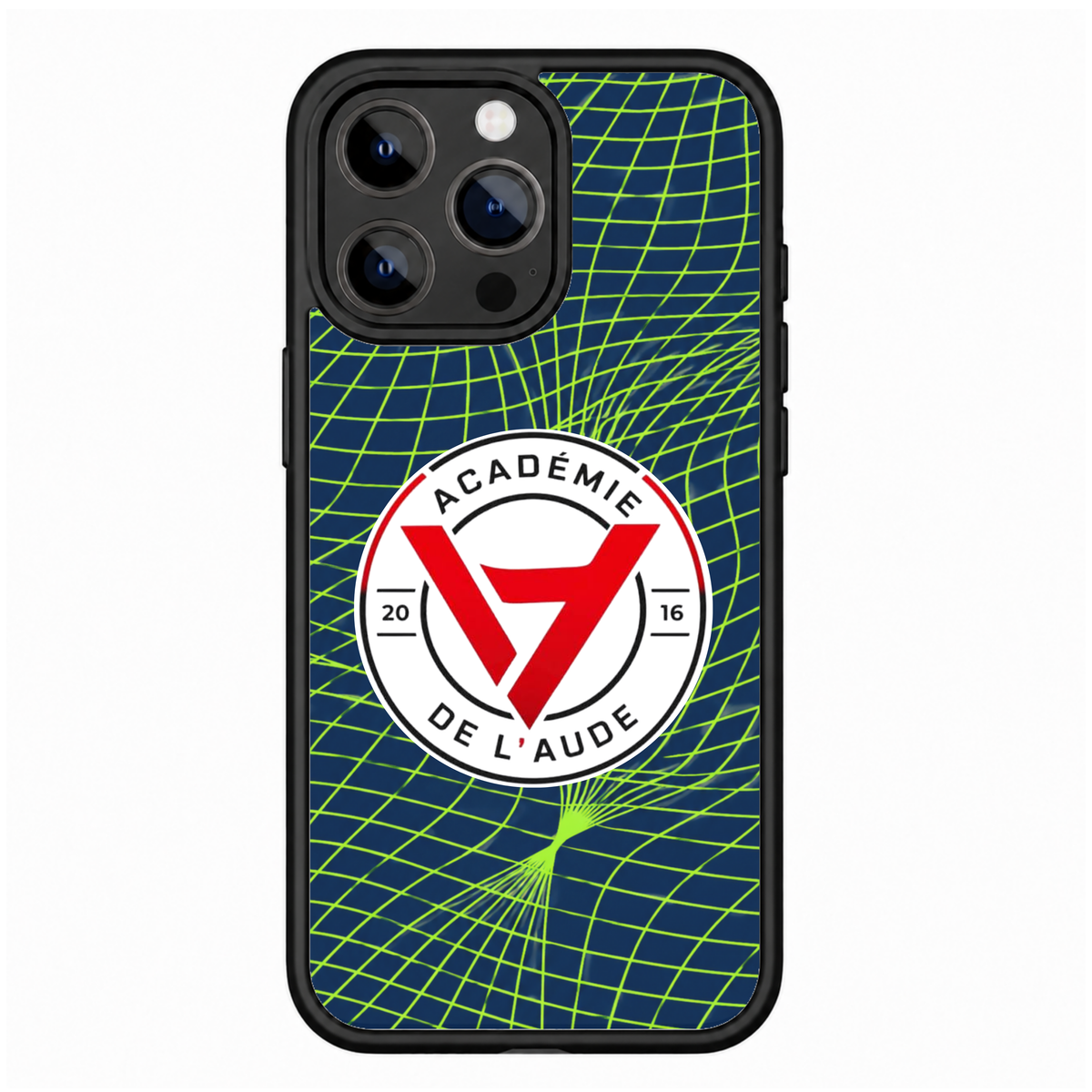 Coque Logo Maillot AKDMI FOOT- Football Club - Personnalisée
