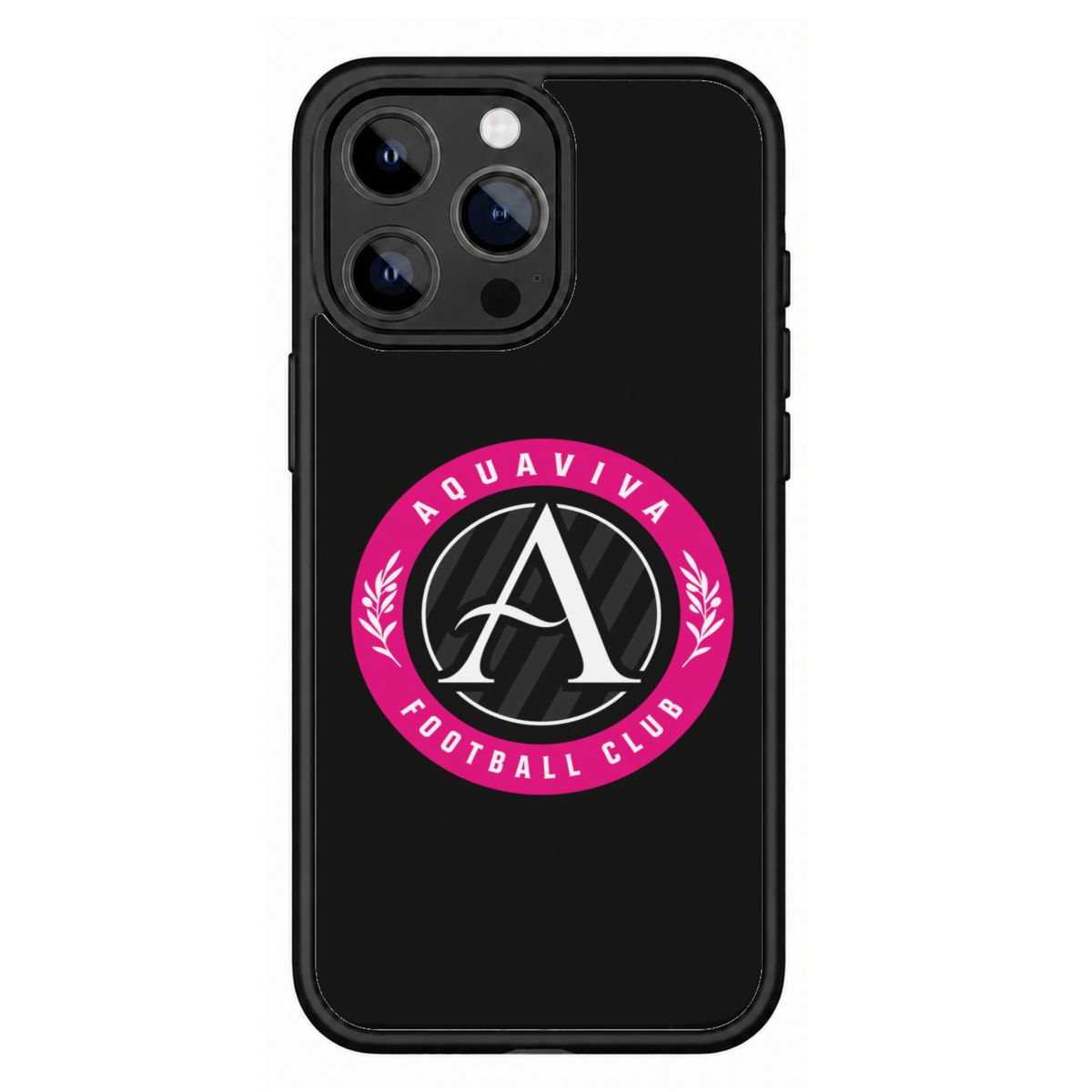 Coque Simple Logo AQUAVIVA FOOTBALL CLUB- Football Club
