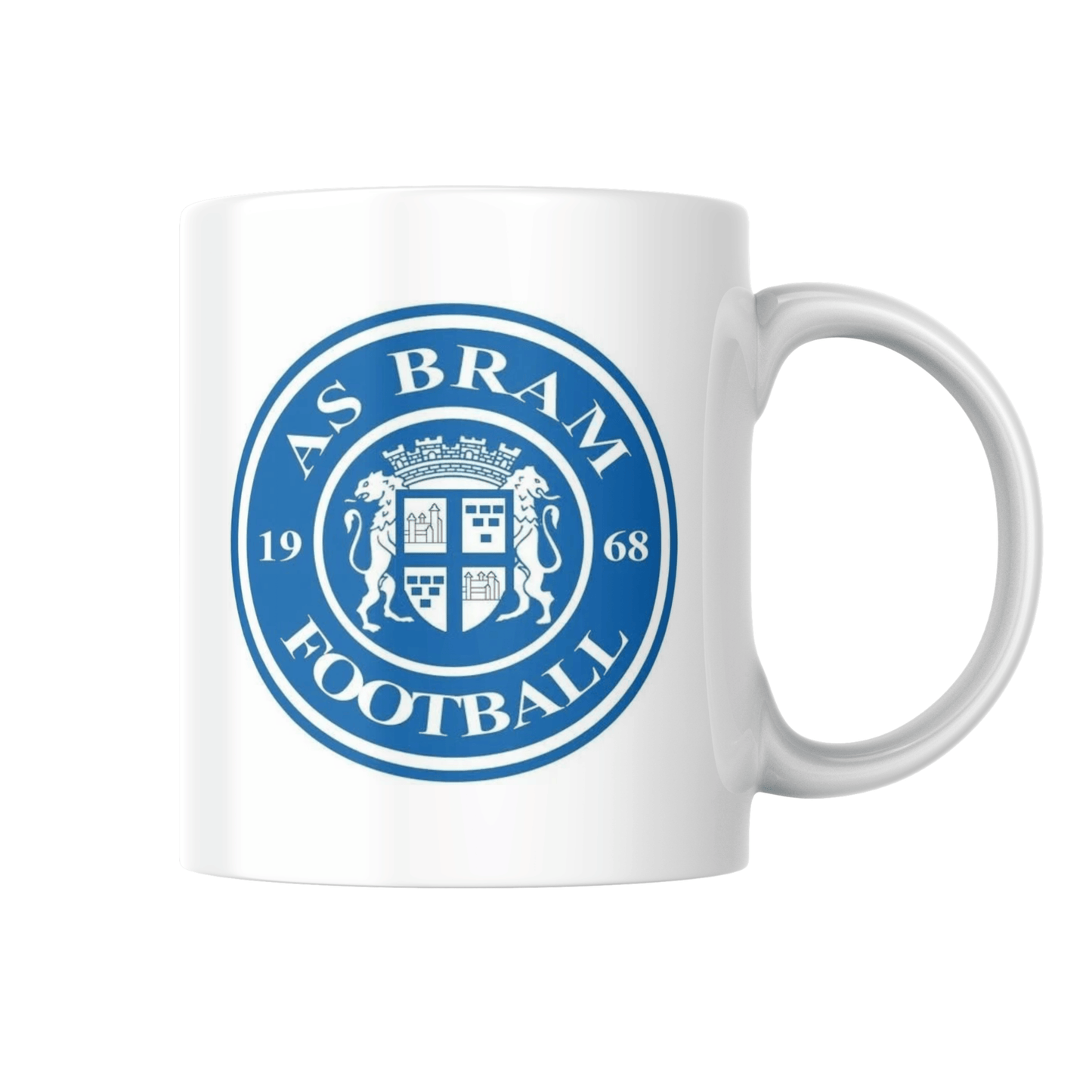 Mug Football A.S. BRAMAISE Logo
