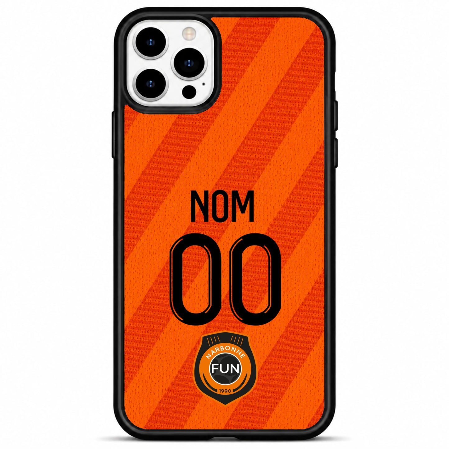 Narbonne - FUN - Coque téléphone Personnalisée - Maillot Football