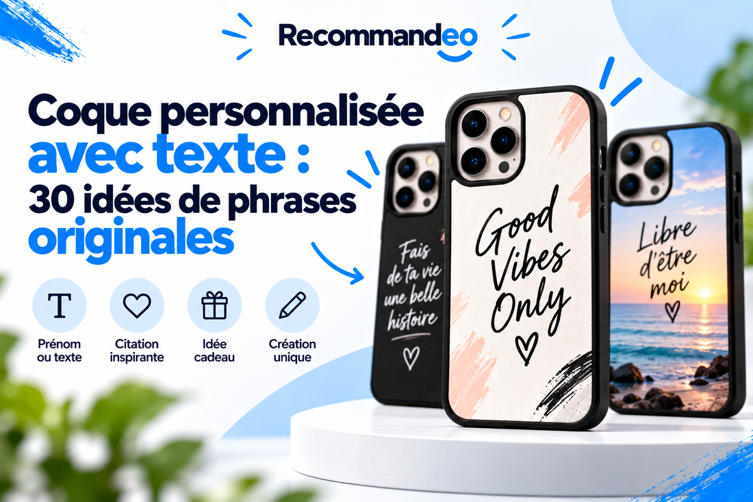 Coque personnalisée avec texte : 30 idées de phrases originales