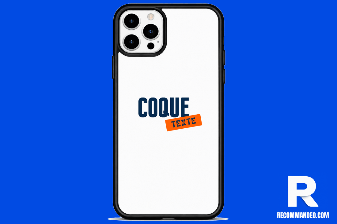 Coque personnalisée avec texte