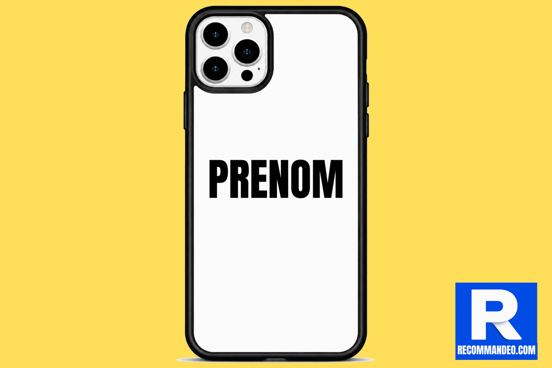 Coque personnalisée avec prénom