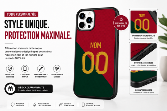 Coque iPhone Portugal : supportez la Seleção das Quinas pendant la Coupe du Monde 2026