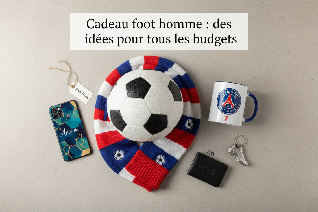 Cadeau foot homme : des idées pour tous les budgets