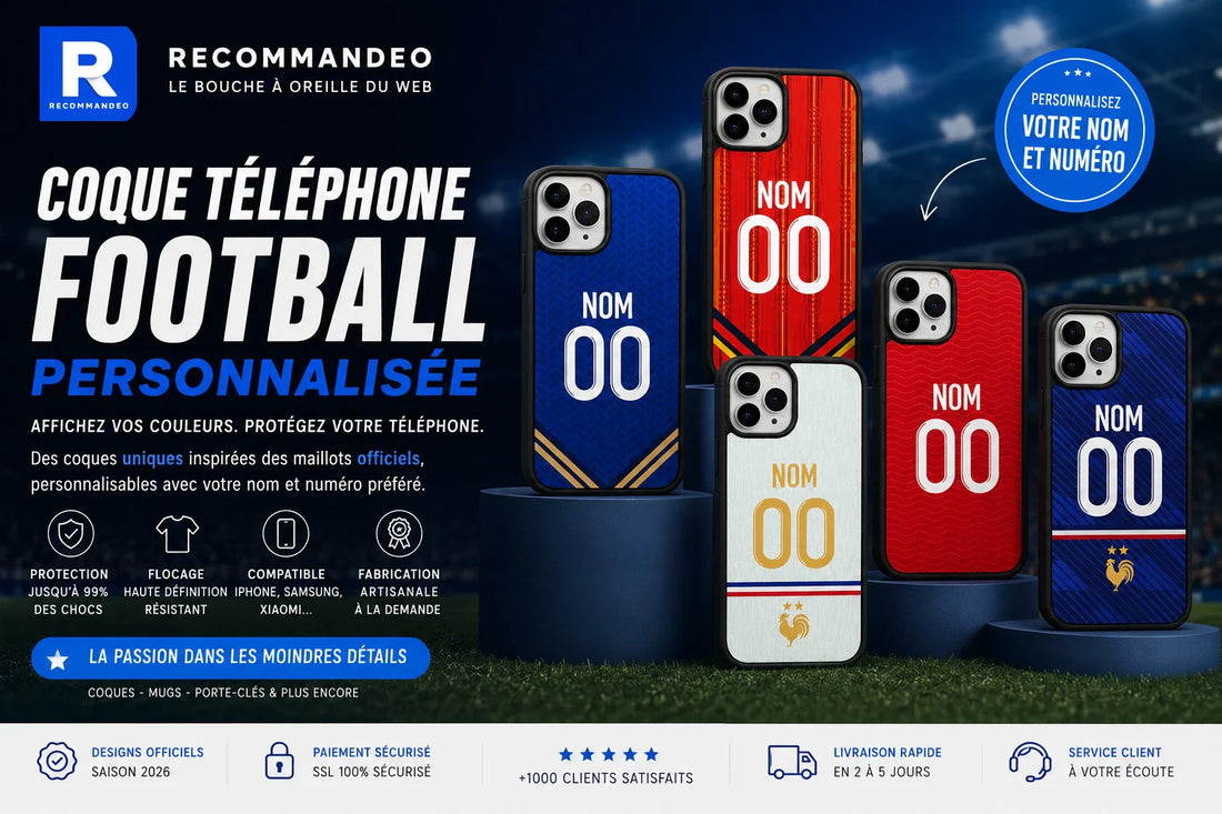 coque telephone football