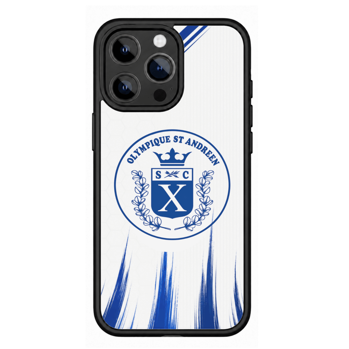 Coque Logo OLYMPIQUE DES CORBIERES SAINT ANDREEN- Football Club - Personnalisée