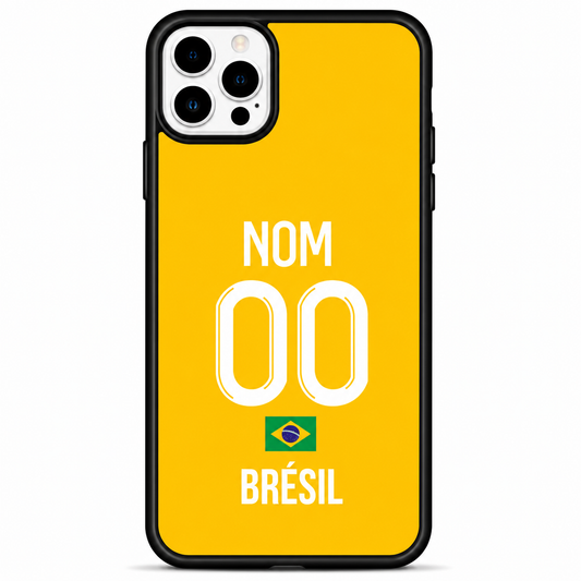 Coque iPhone Brésil simple