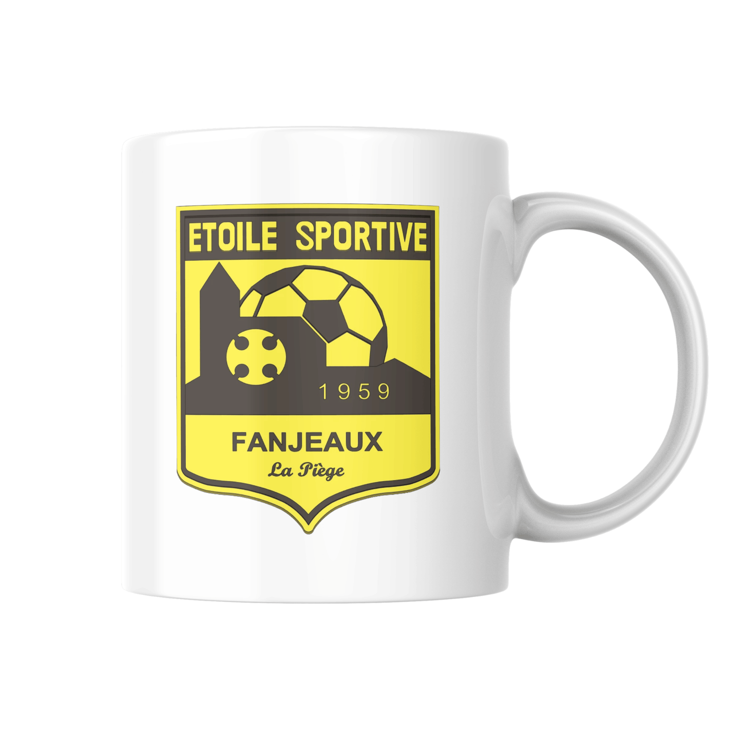 ET.S. FANJEAUX LA PIEGE mug