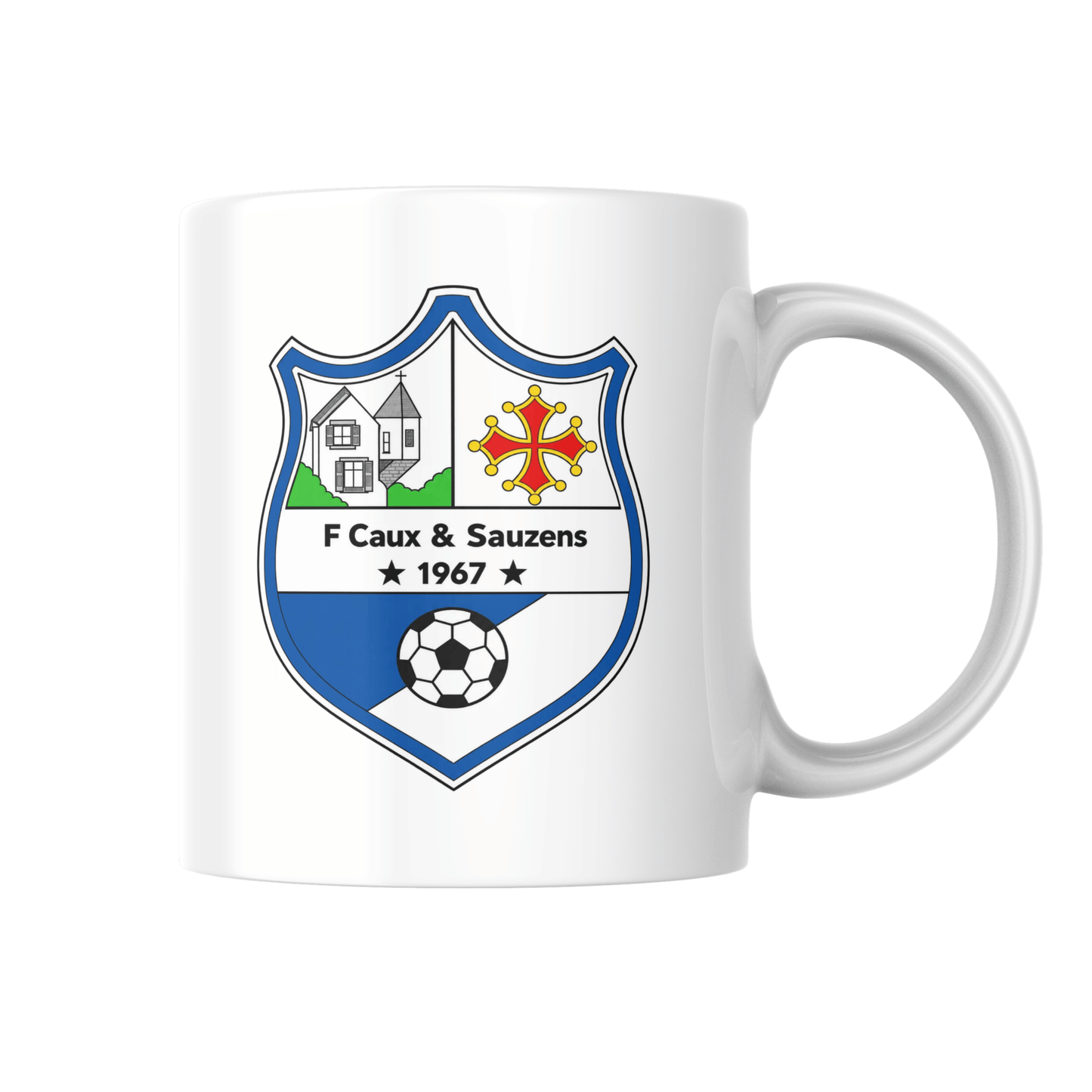FOOTBALL CAUX ET SAUZENS mug